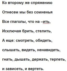 Відмінювання дієслів по особам. Вивчення частин мови: як визначити відмінювання дієслова в російській мові