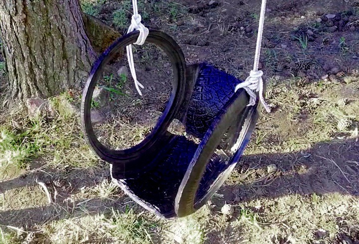 Як зробити гойдалки з автомобільної шини. Що потрібно щоб зробити гойдалки з покришок своїми руками